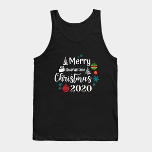 Merry Quarantine Christmas 2020 Tank Top